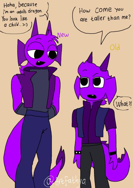 Durple desain old and new
