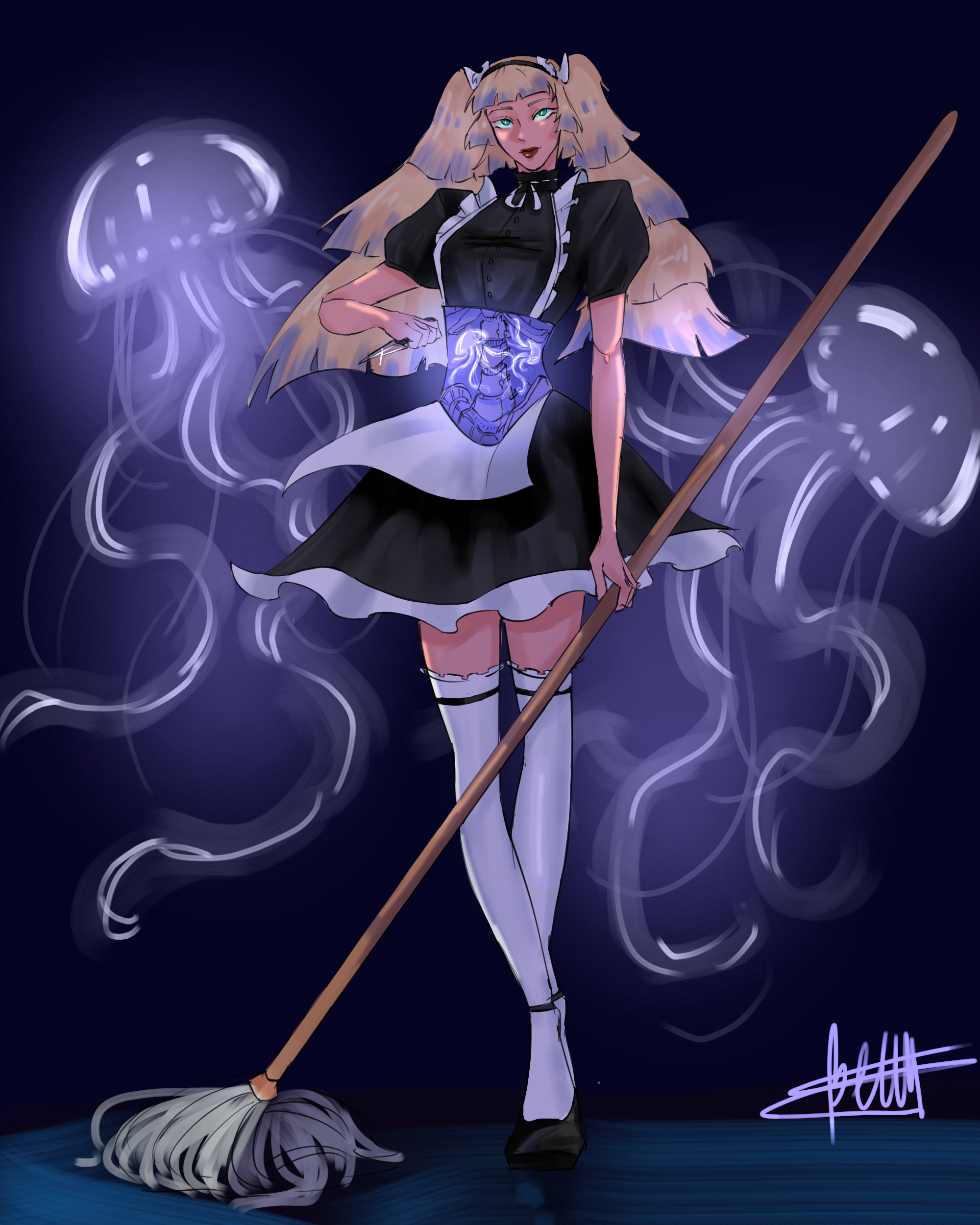 Arielle android maid 🪼 - ibisPaint