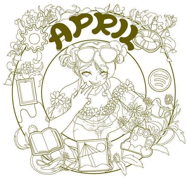 APRIL ME 2025(Lineart)