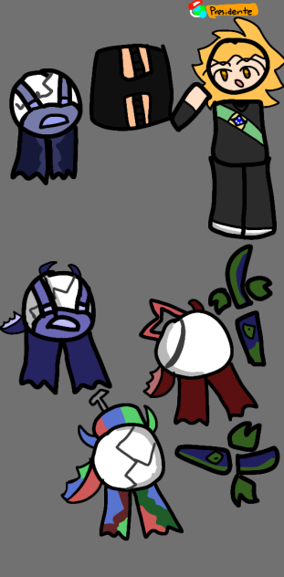 Quick doodle of when the new members cam