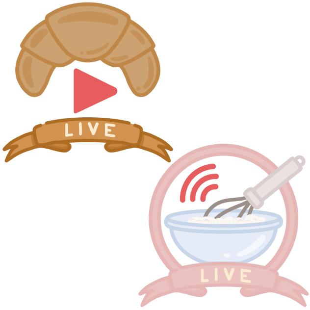 Baking Streaming Icon