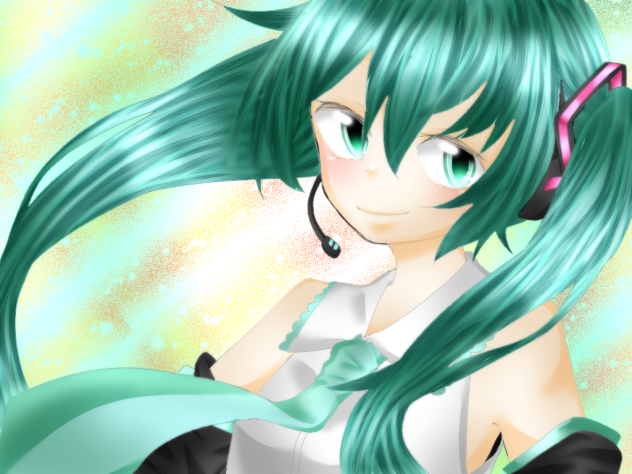 初音ミク 塗らせて頂きました