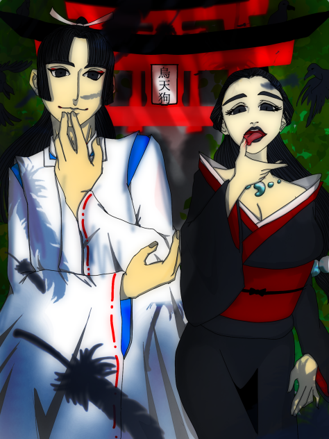 天烏神社に仕えし者達