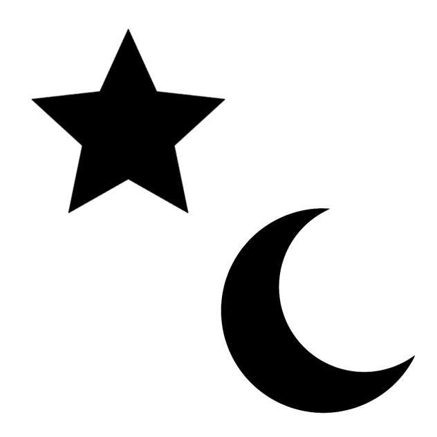 Star and Moon icons