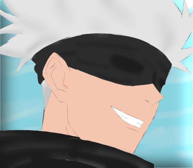Gojo Satouru Colouring