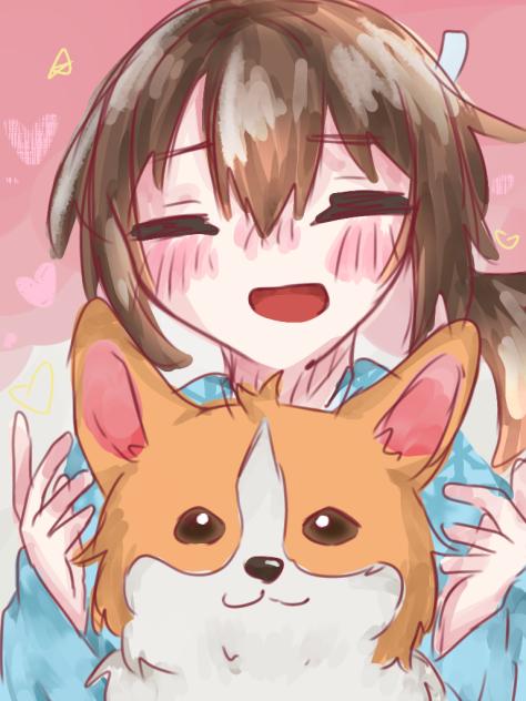 千丸と犬