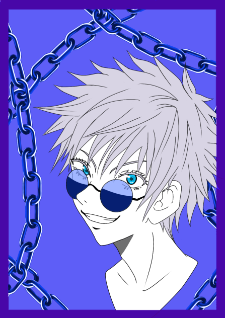 五条悟を描いていたらただのイケメンになった!