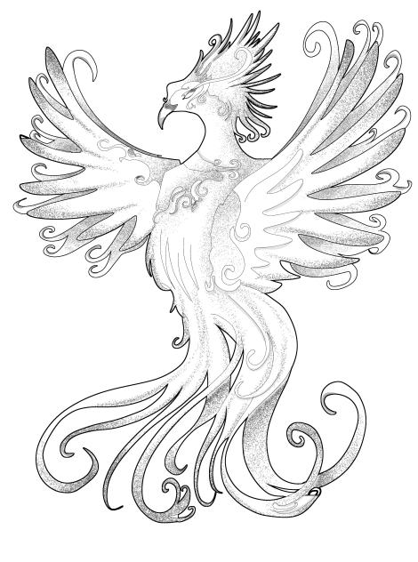 Phoenix stamp