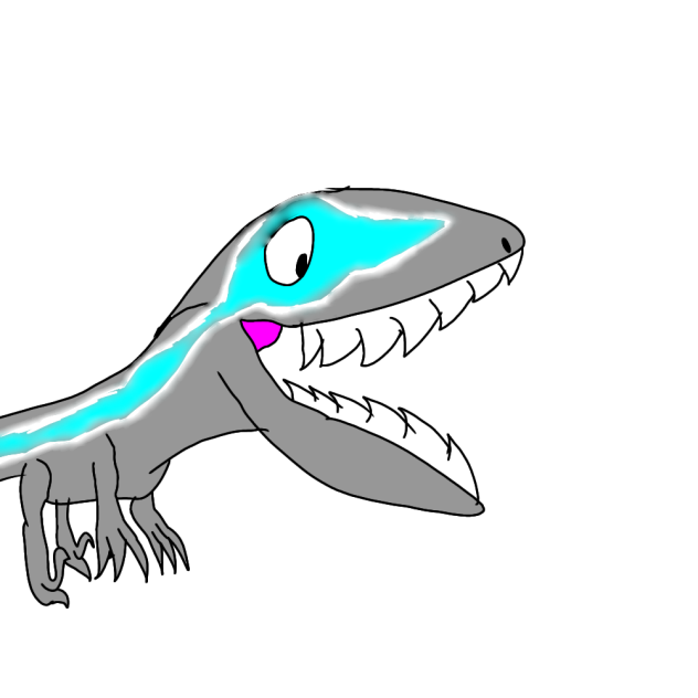 Velociraptor Blue
