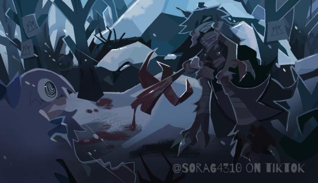 A forest werewolf!