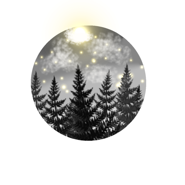 the moon - ibisPaint