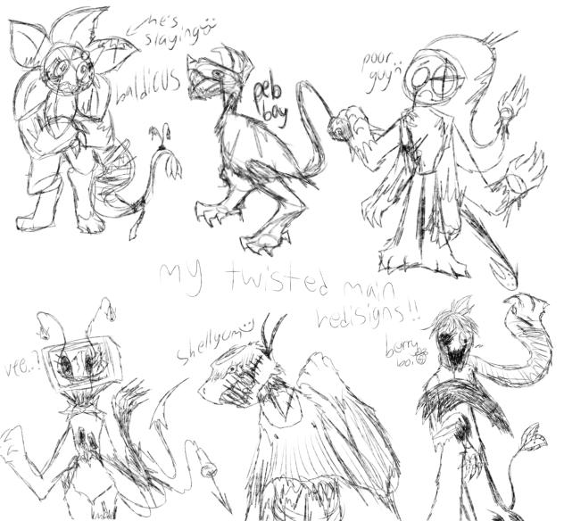 dandys world twisted redesigns!