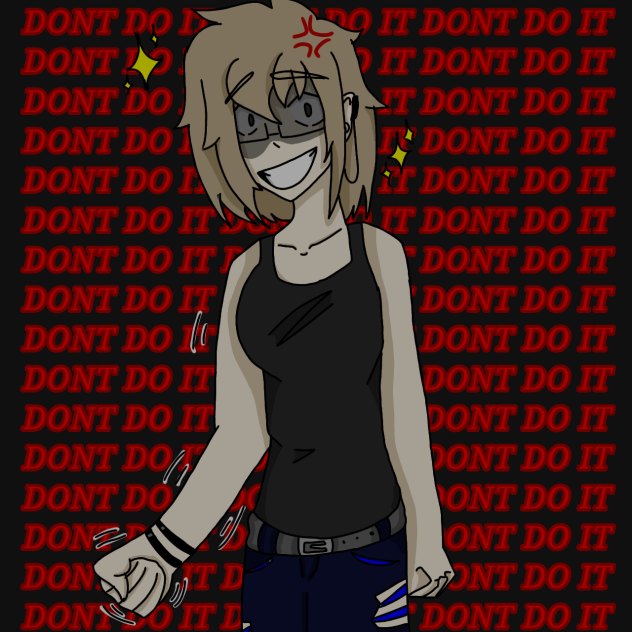 The random sychotic urge to hurt things!
