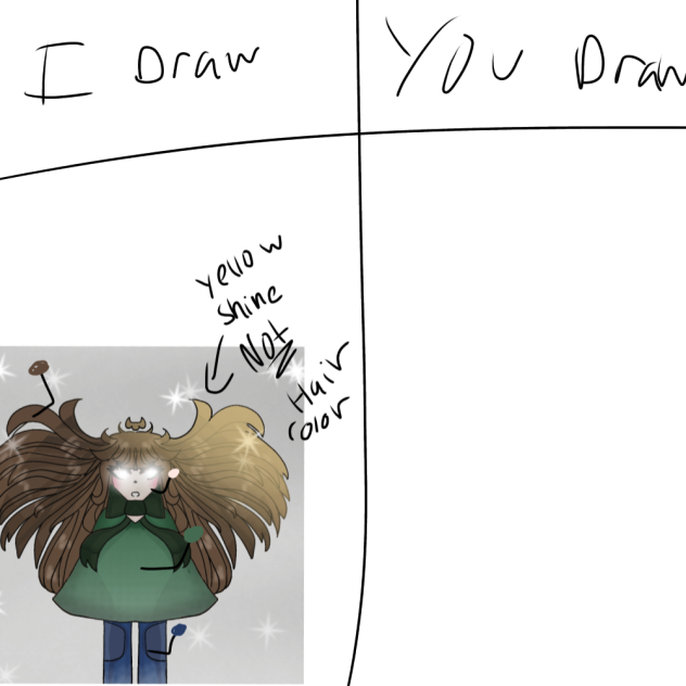 I draw you draw