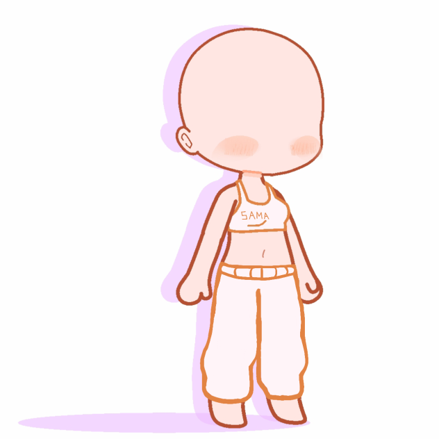 Gacha Mod Pants