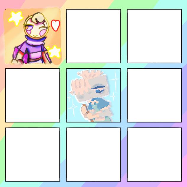 Glisten in an art collab