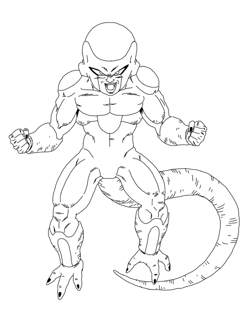 Drawing Frieza