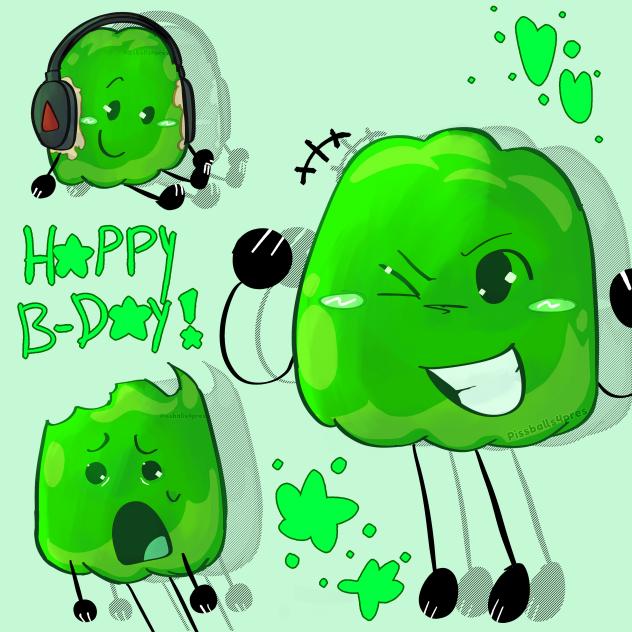 GELATIN - Birthday Fanart