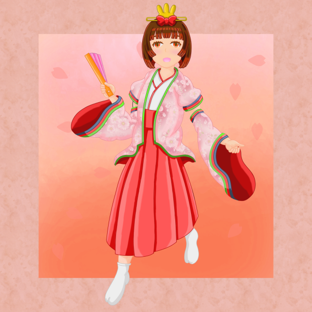 お雛様女子