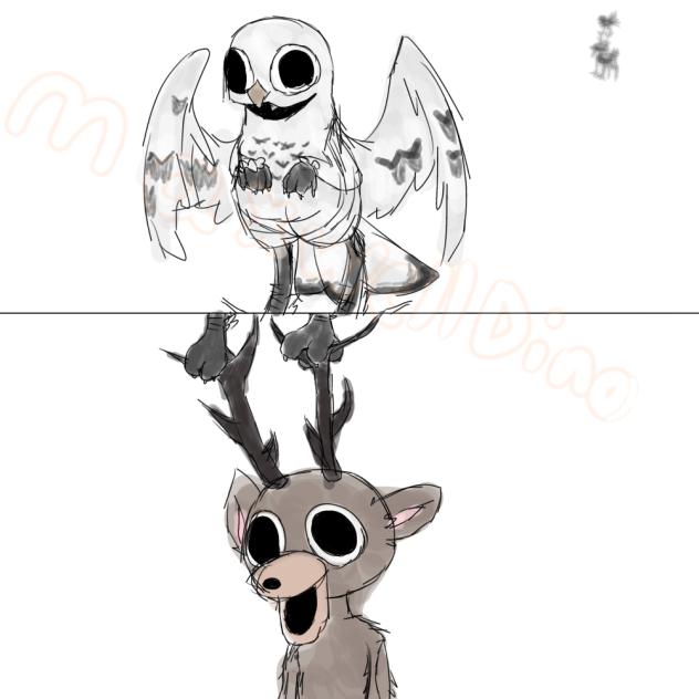 Is there a bird on my antlers