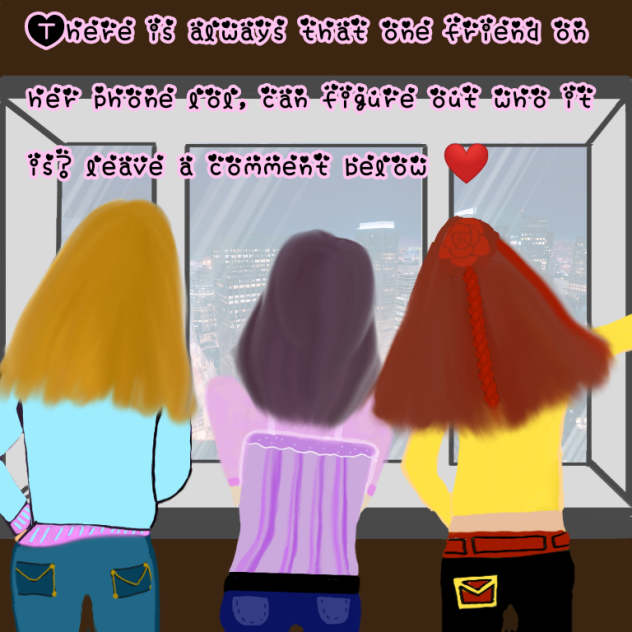 View with friends