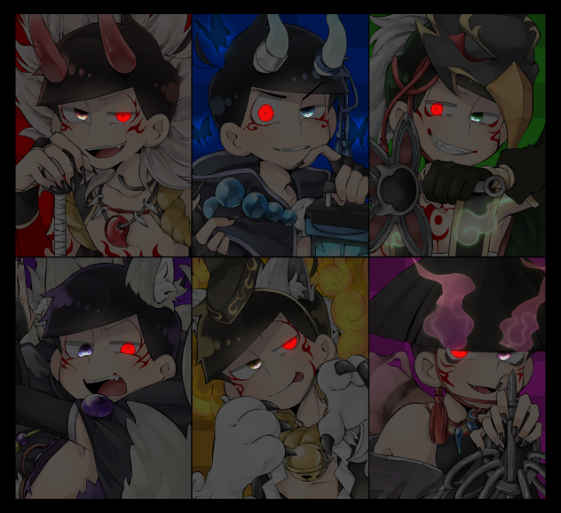 闇堕ち妖怪松 Ibispaint