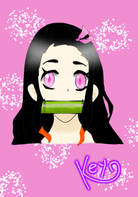 ねずこちゃん描きました！