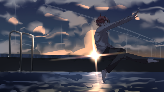 SKIMA依頼絵ラフ