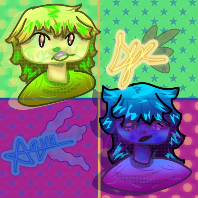 Aps & Aqua - ibisPaint