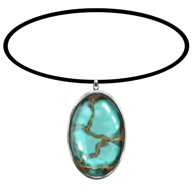 ターコイズのネックレス