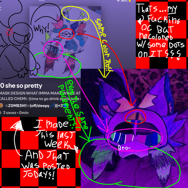 Someone stole my oc !!!