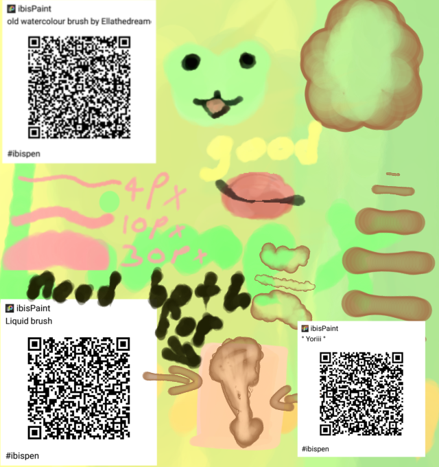 3 good brushes! - ibisPaint