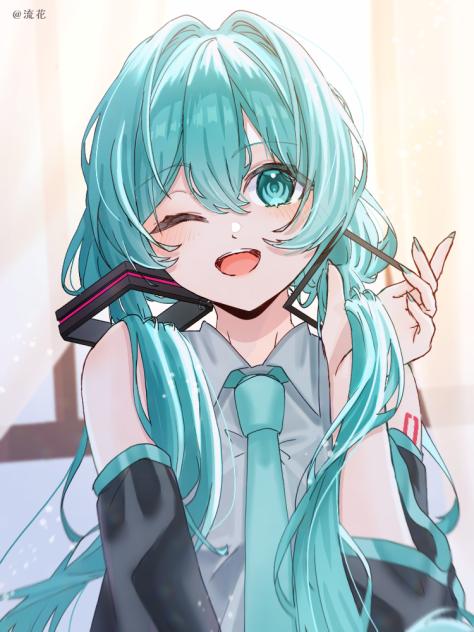 流花様の線画お借りしました!