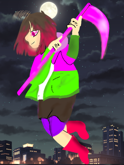 betty and storyshift chara - ibisPaint
