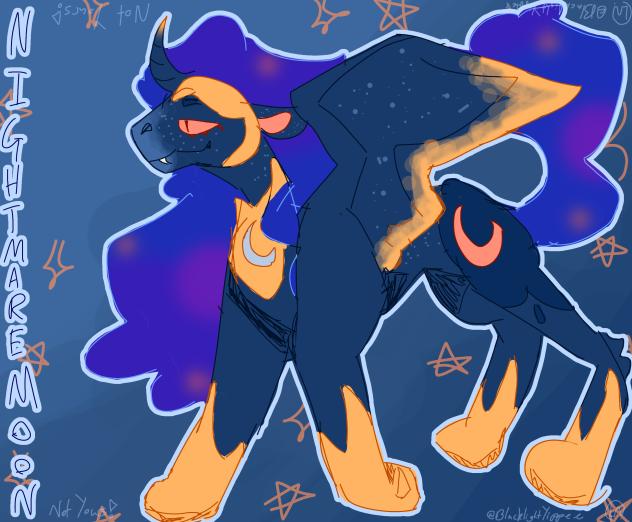 NightmareMoon redesign! pt.1