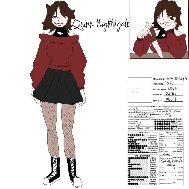 Oc of mine Quinn Nightngale