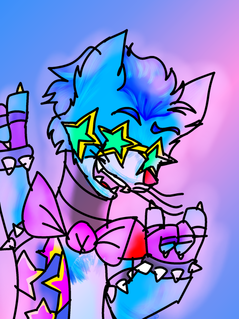 Glam rock fuzzy