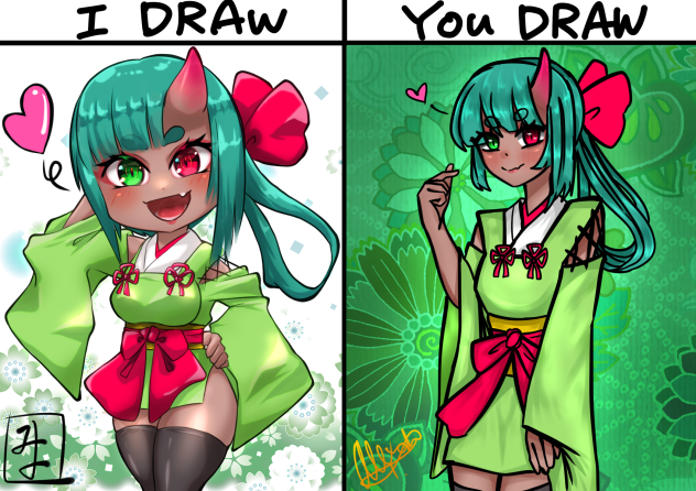 I draw you draw