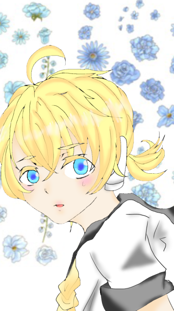 びっくりレンくんお花まみれ