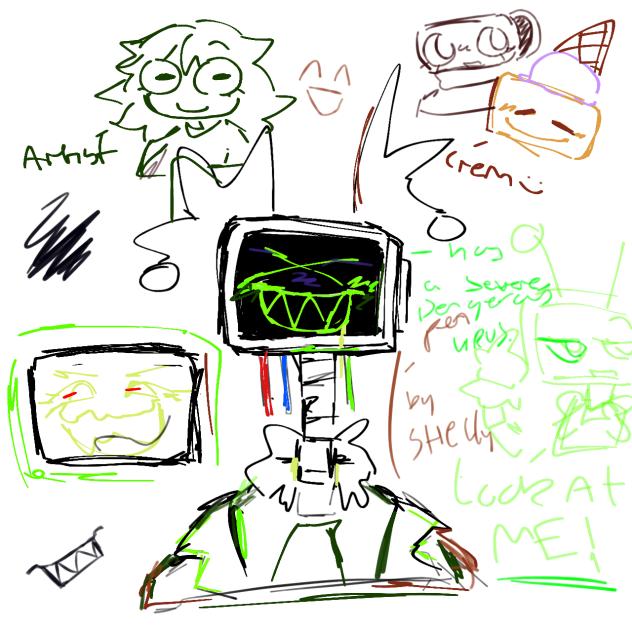 stupid doodle page