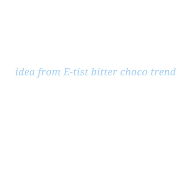 bitter choco trend