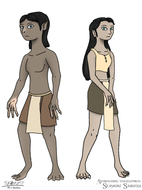 Seashore Saurfolk