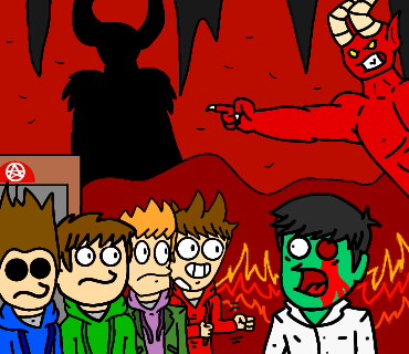 EddsWorld Hello Hellhole Dibujo