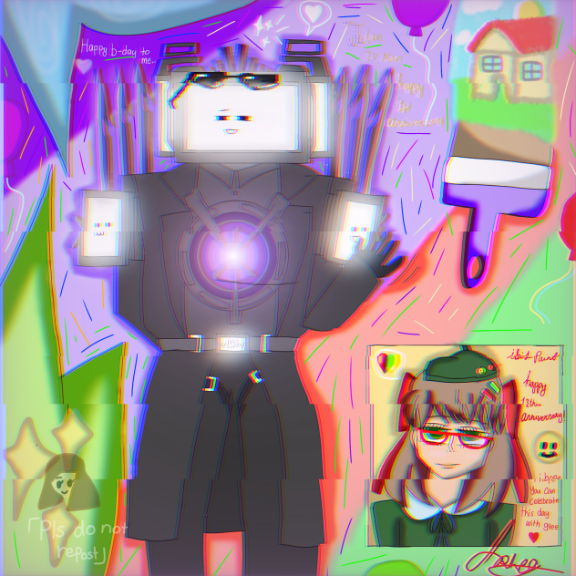 Happy birthday, ibispaint&Titan TV man❤️