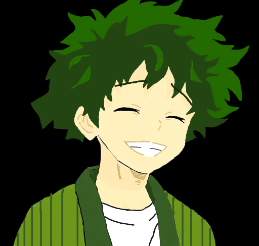 Izuku Midoriya . Fanart Speedpaint