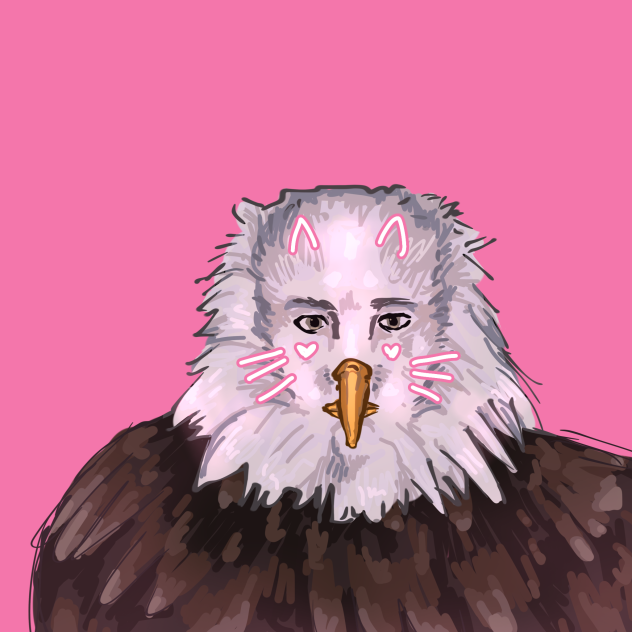 Kawaii Eagle 💗🎀💖🌸