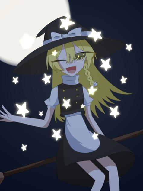 高火力で星好きな魔法使い