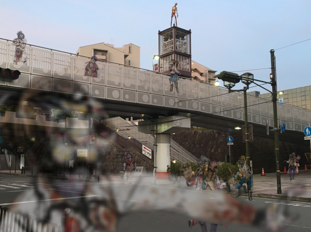 JR itami station of the dead