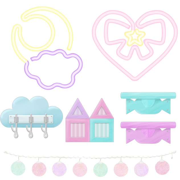 ゆめかわインテリア