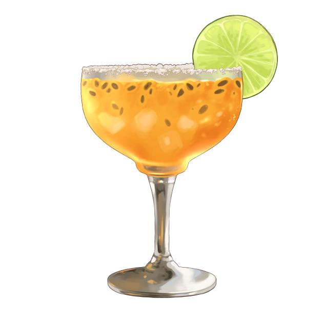 Passion fruit margarita